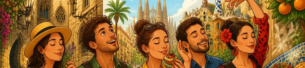 Recorrido por Barcelona a través de los cinco sentidos