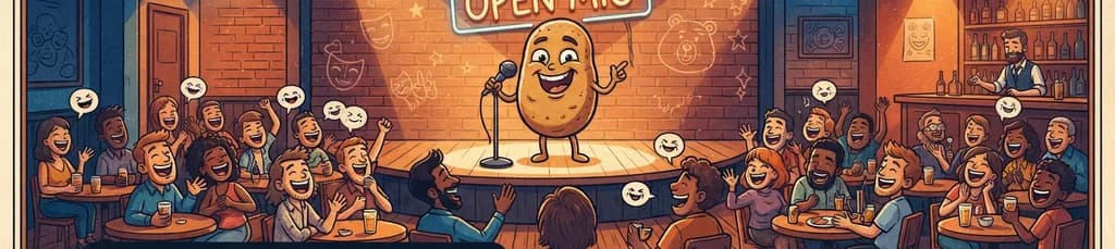 Noches de Comedia en Vivo en Inglés: El Espectáculo de los Viernes