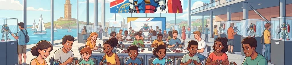 ¡Taller gratuito de construcción de Gundam RX-78-2 en A Coruña!