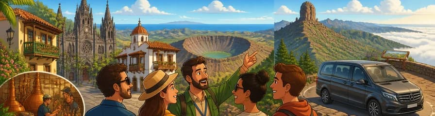 Recorrido VIP por Gran Canaria: Descubre Arucas, Teror y el Pico de las Nieves