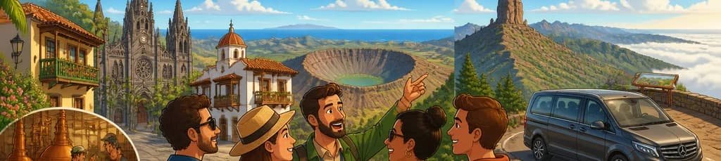 Recorrido VIP por Gran Canaria: Descubre Arucas, Teror y el Pico de las Nieves