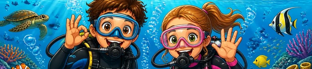 Iniciación al buceo para niños en Gran Canaria: una aventura submarina