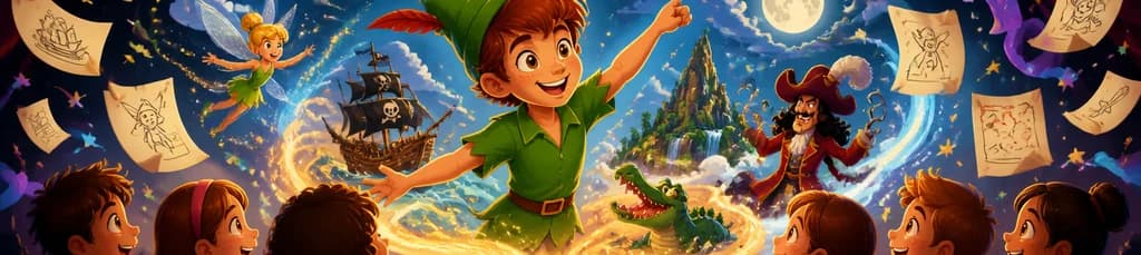 Peter Pan y los cuentos perdidos: una aventura interactiva para toda la familia