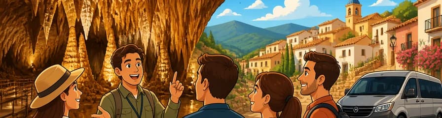 Excursión privada a las Cuevas de Canelobre y Busot desde Alicante, con transporte incluido