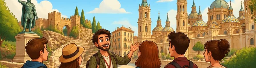 Recorrido peatonal privado por el centro histórico de Zaragoza
