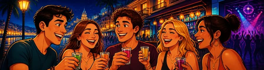 Recorrido nocturno por Las Palmas: 3 bares y discoteca con chupitos de cortesía