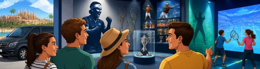 Visita el Museo Rafa Nadal Xperience con traslado privado desde Mallorca