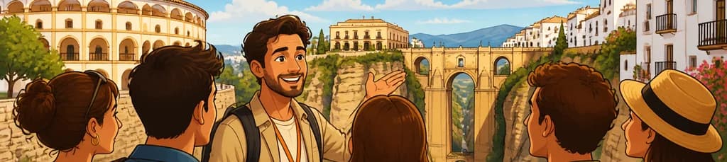 Paseo introductorio de dos horas por la ciudad de Ronda con un guía local de Hola Ronda