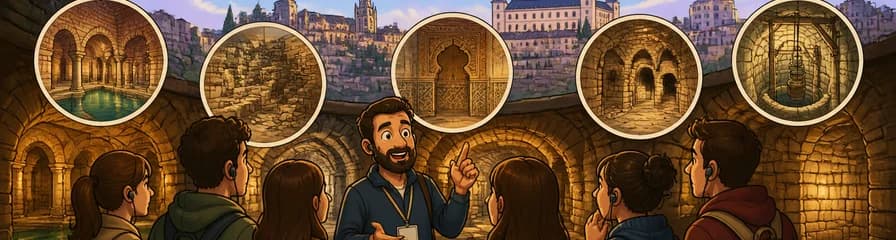 Recorrido por cinco enclaves subterráneos de Toledo para descubrir su historia oculta