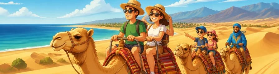 Aventura en las dunas de Maspalomas: Un paseo en camello