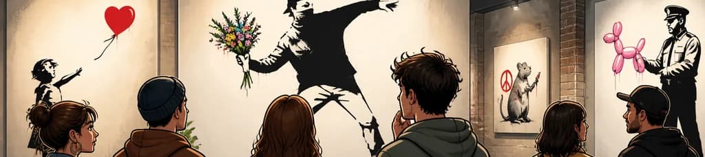 Visita guiada al Moco Museum Barcelona: recorrido por la exposición de Banksy en grupo reducido con acceso preferente