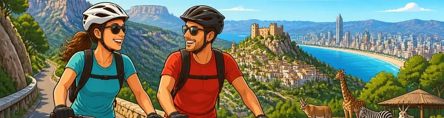 Aventura en bicicleta por Benidorm con servicio de recogida en tu hotel