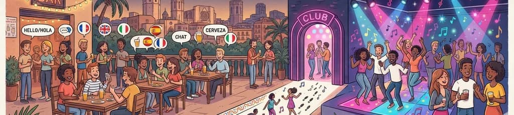 Intercambio de Idiomas y Fiesta de Sábado en Valencia