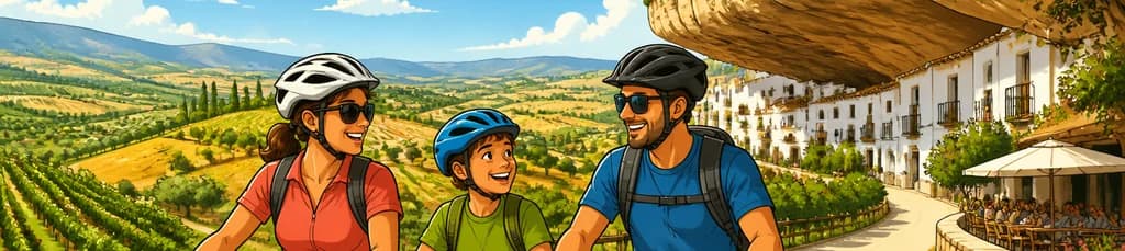Recorrido en bicicleta por la Vía Verde de la Sierra: 36 kilómetros de nivel fácil