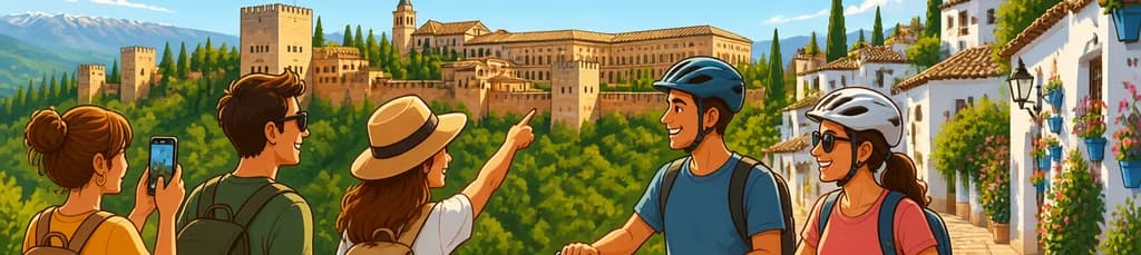 Descubre la Alhambra sin esperas y explora el Albaicín y el Sacromonte en Segway o bicicleta eléctrica