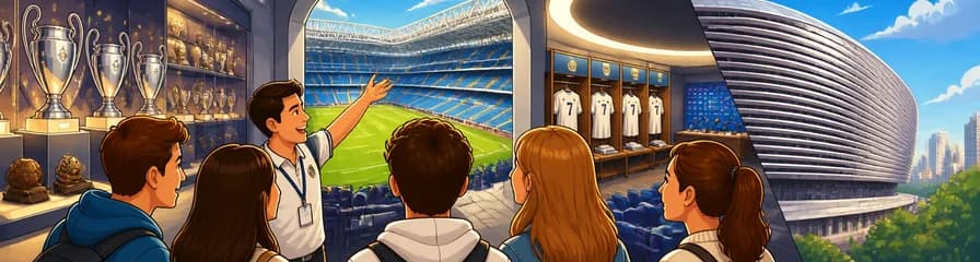 Visita el Estadio Santiago Bernabéu de Madrid