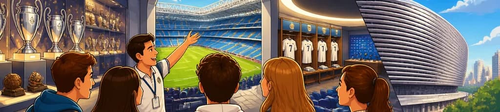 Visita el Estadio Santiago Bernabéu de Madrid