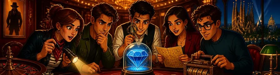 Vive la experiencia inmersiva del escape room "El Robo del Blue Star" en el Casino de Barcelona