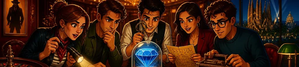 Vive la experiencia inmersiva del escape room "El Robo del Blue Star" en el Casino de Barcelona