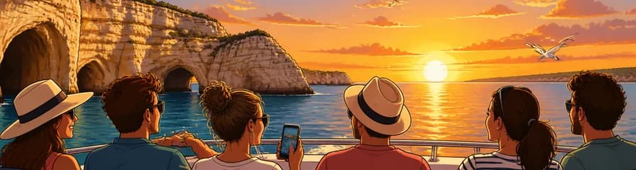 Viaje en barco de 2 horas para disfrutar del atardecer en Menorca