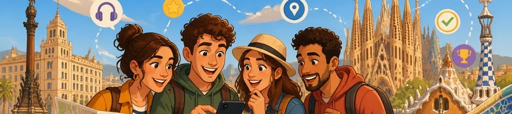 Barcelona al Descubierto: Tour Interactivo con tu Móvil