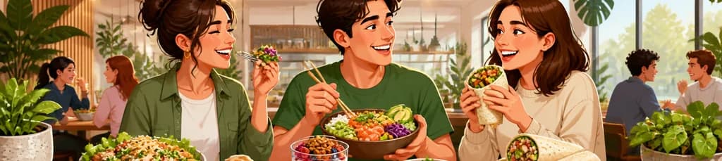 Descubre la propuesta gastronómica de Healthy Poke en su Oficina Central