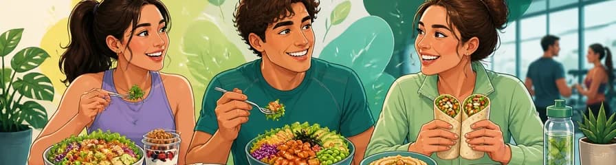 Experiencia culinaria saludable en Healthy Poke (Go Fit)