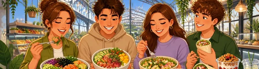 Delicias Saludables en Healthy Poke del Mercado de la Paz