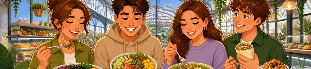 Delicias Saludables en Healthy Poke del Mercado de la Paz