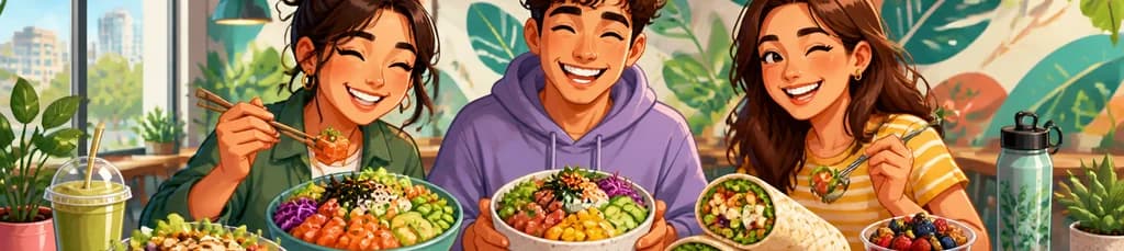 Saborea los combos de Healthy Poke en Vallecas