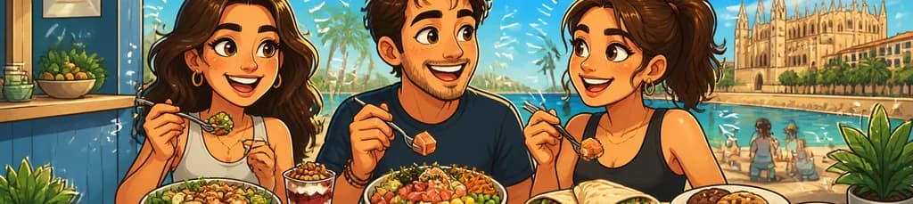 Healthy Nation Mallorca Alexandre presenta su oferta gastronómica de Healthy Poke