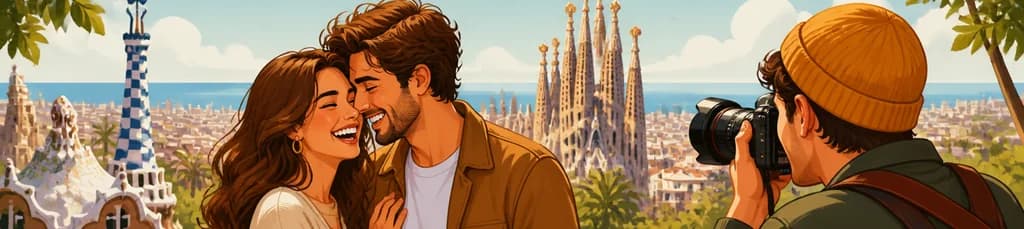 Inmortaliza tu amor con una sesión fotográfica para parejas en Barcelona
