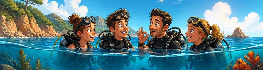 Una inmersión inolvidable en la Costa Brava: aventura de buceo en grupo reducido