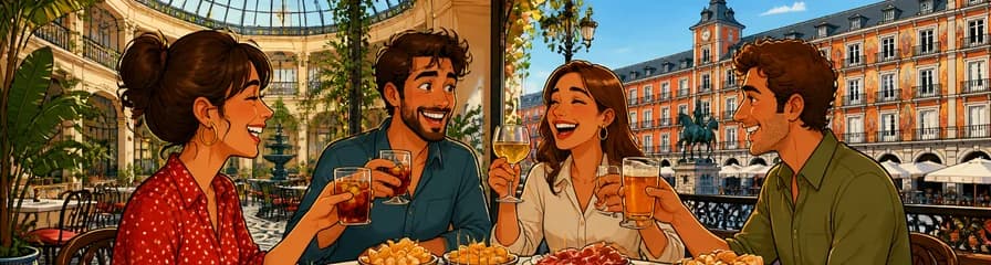 Disfruta del auténtico aperitivo madrileño en "Sábado de Aperitivos"