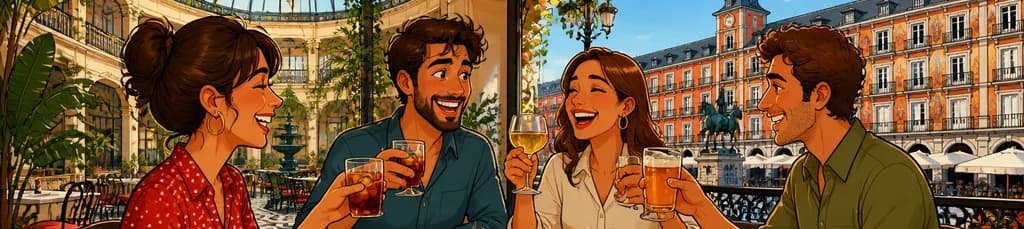 Disfruta del auténtico aperitivo madrileño en "Sábado de Aperitivos"
