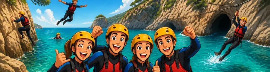 Aventura de Coasteering en la Costa Brava desde Barcelona