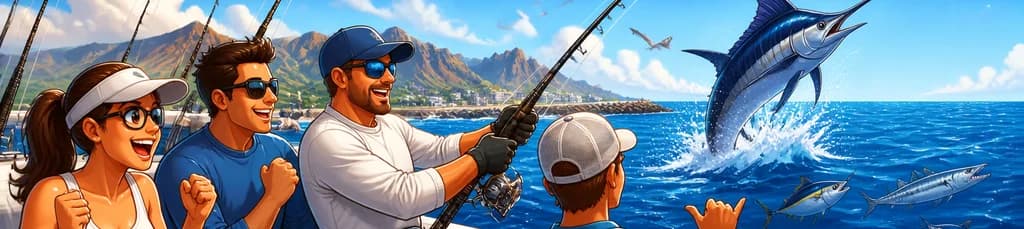 Excursión de Pesca de Altura de Categoría Mundial en Tenerife