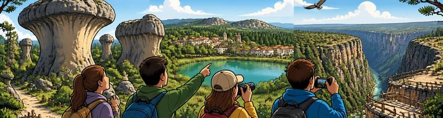 Explora la Ciudad Encantada, la Laguna de Uña y el Ventano del Diablo