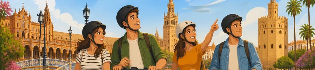 Aventuras sobre ruedas: explorando Sevilla en patinete