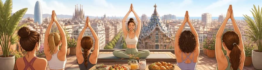 Sesión de Yoga con Lululemon y Brunch en la Azotea