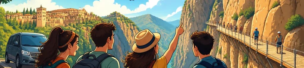Excursión al Caminito del Rey con transporte privado desde Granada