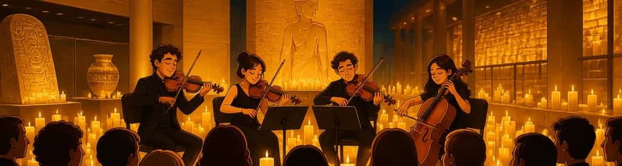 Concierto Candlelight: Un tributo a "La ley innata" en el Museo Arqueológico de Alicante MARQ