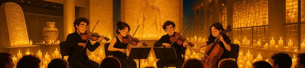 Concierto Candlelight: Un tributo a "La ley innata" en el Museo Arqueológico de Alicante MARQ