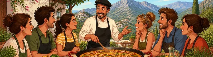 Curso de cocina española: Deléitate con la Paella y más delicias