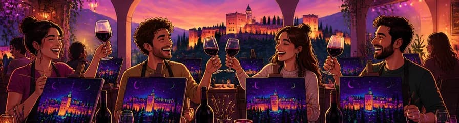 Maridaje de Pintura y Vino en Granada: Una Experiencia Sensorial Única
