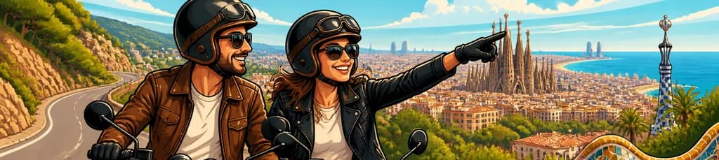 Descubre Barcelona en moto: una aventura personalizada al estilo local