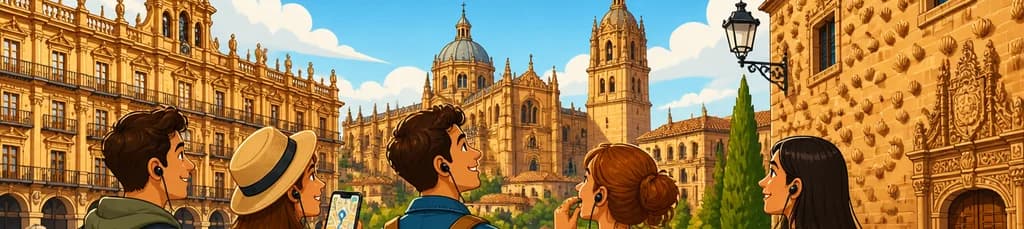 Descubre Salamanca a pie: un recorrido autoguiado con audioguía de 80 minutos y 21 puntos de interés