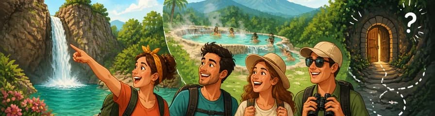 Excursión desde Valencia a Aguas Termales, Cascadas y una Parada Inesperada