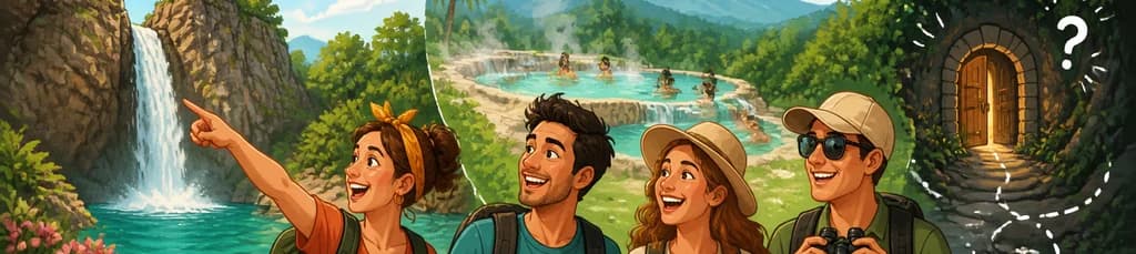 Excursión desde Valencia a Aguas Termales, Cascadas y una Parada Inesperada