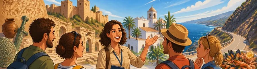 Exploración guiada en grupo reducido por el Fin de Andalucía